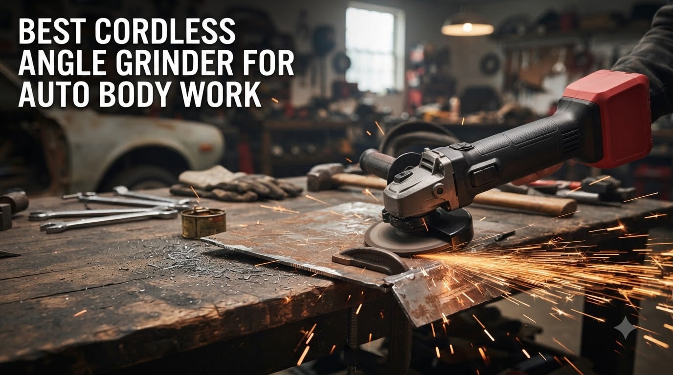 Best Cordless Angle Grinder for Auto Body Work
