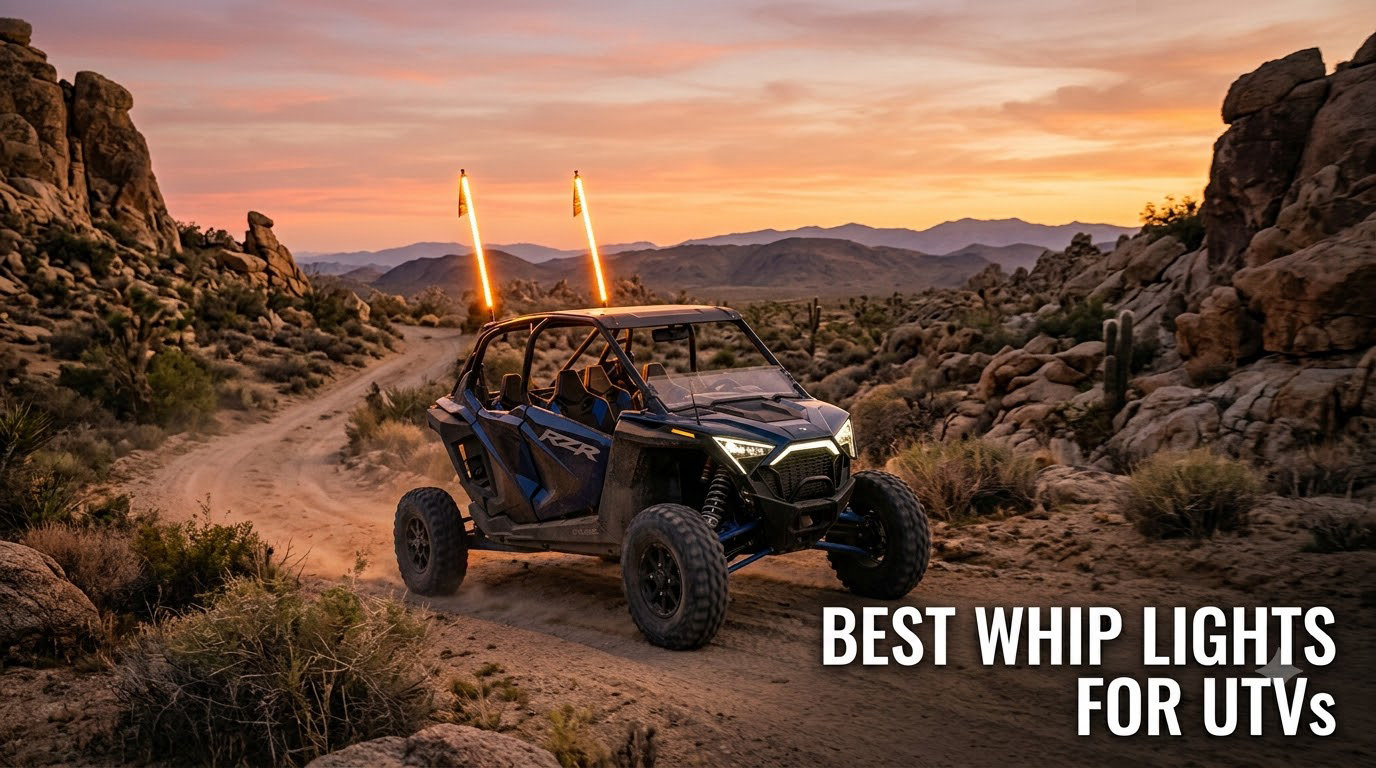best whip lights for UTVs