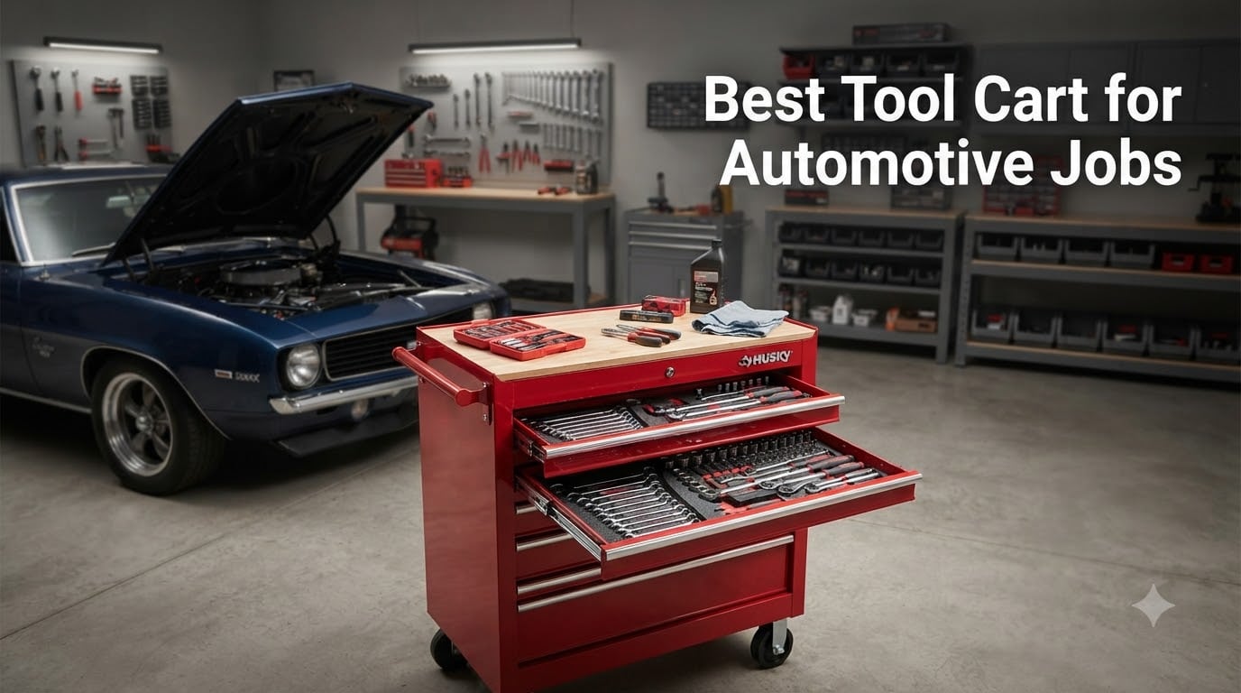 Best Tool Cart for Automotive Jobs