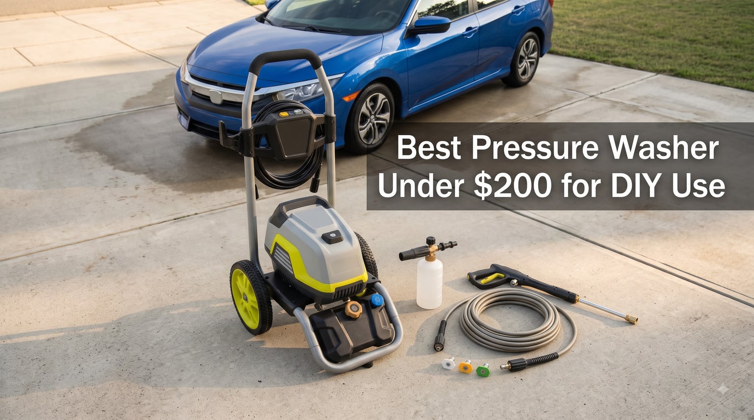 Best Pressure Washer Under $200 for DIY Use