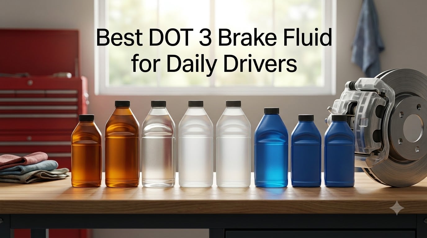 Best DOT 3 Brake Fluid for Daily Drivers