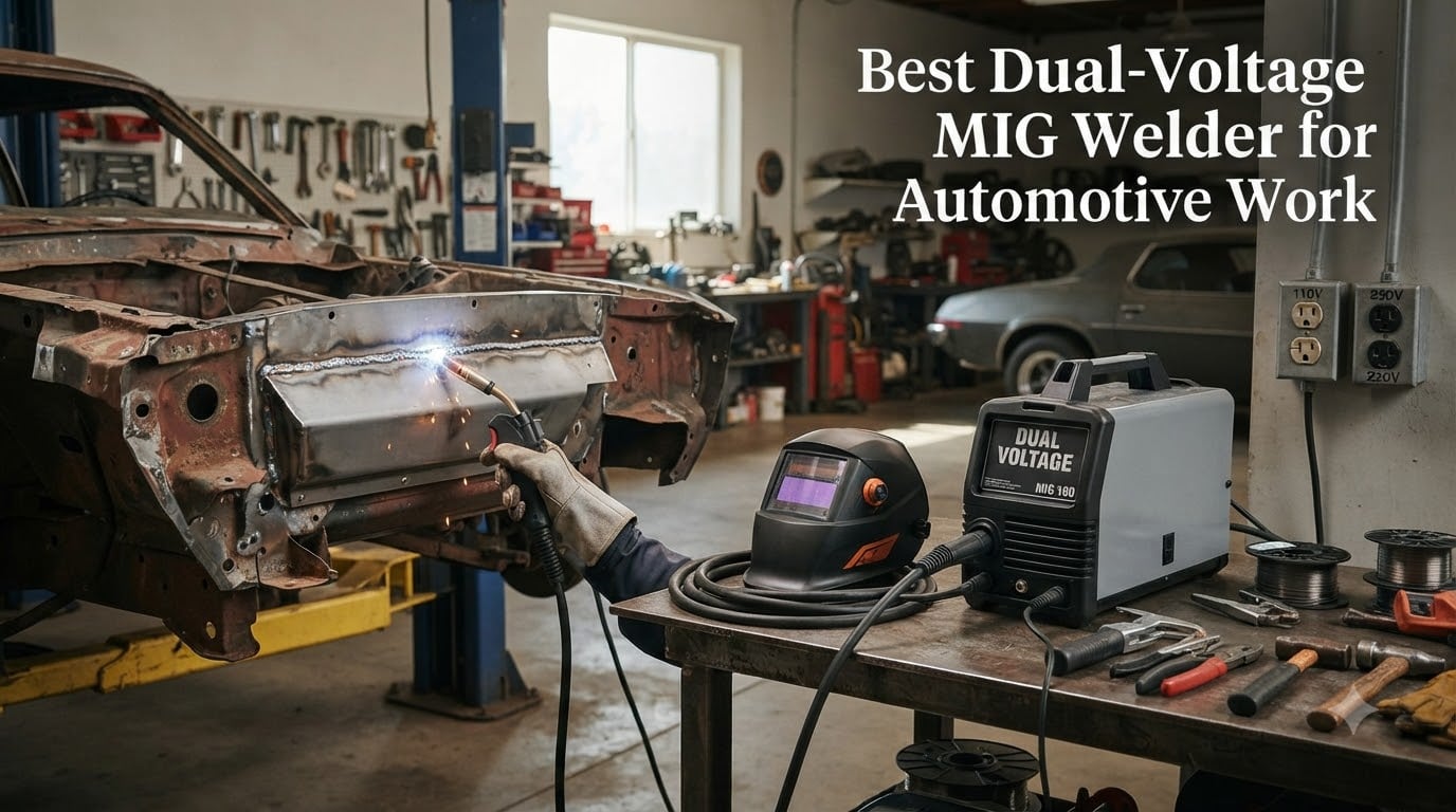 Best Dual-Voltage MIG Welder for Automotive Work