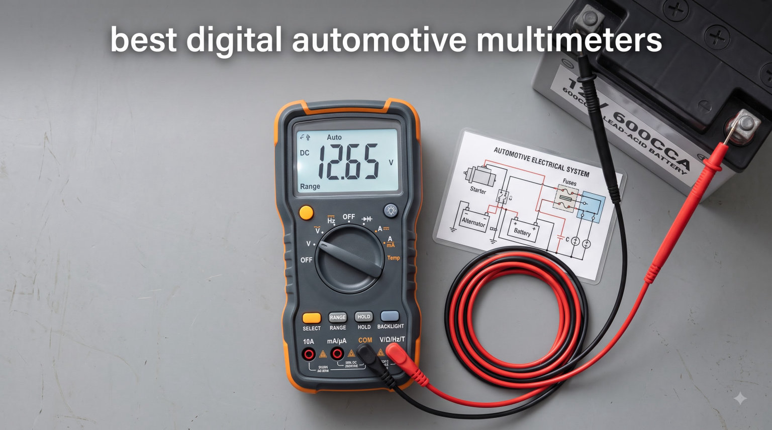 best digital automotive multimeters