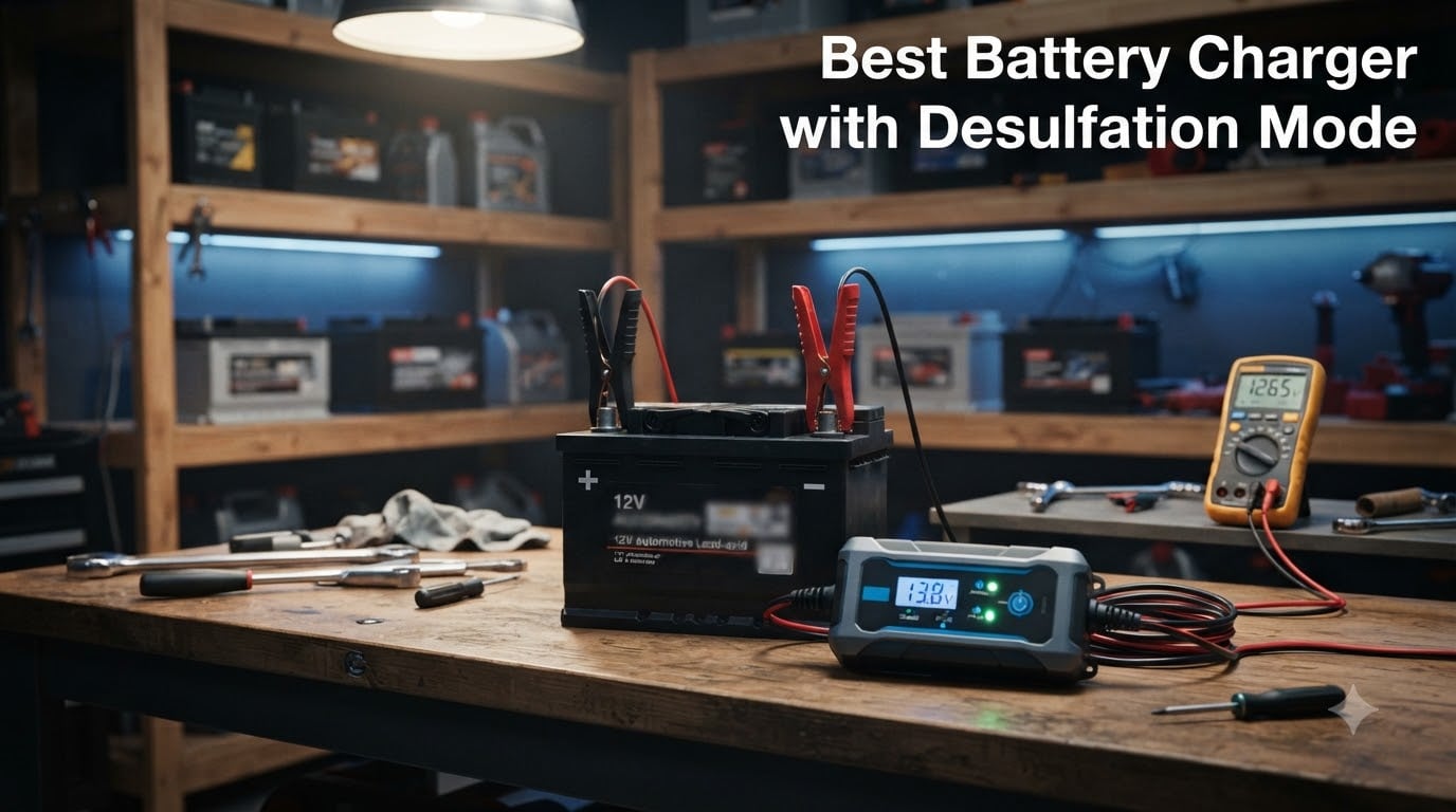 Best Battery Charger with Desulfation Mode