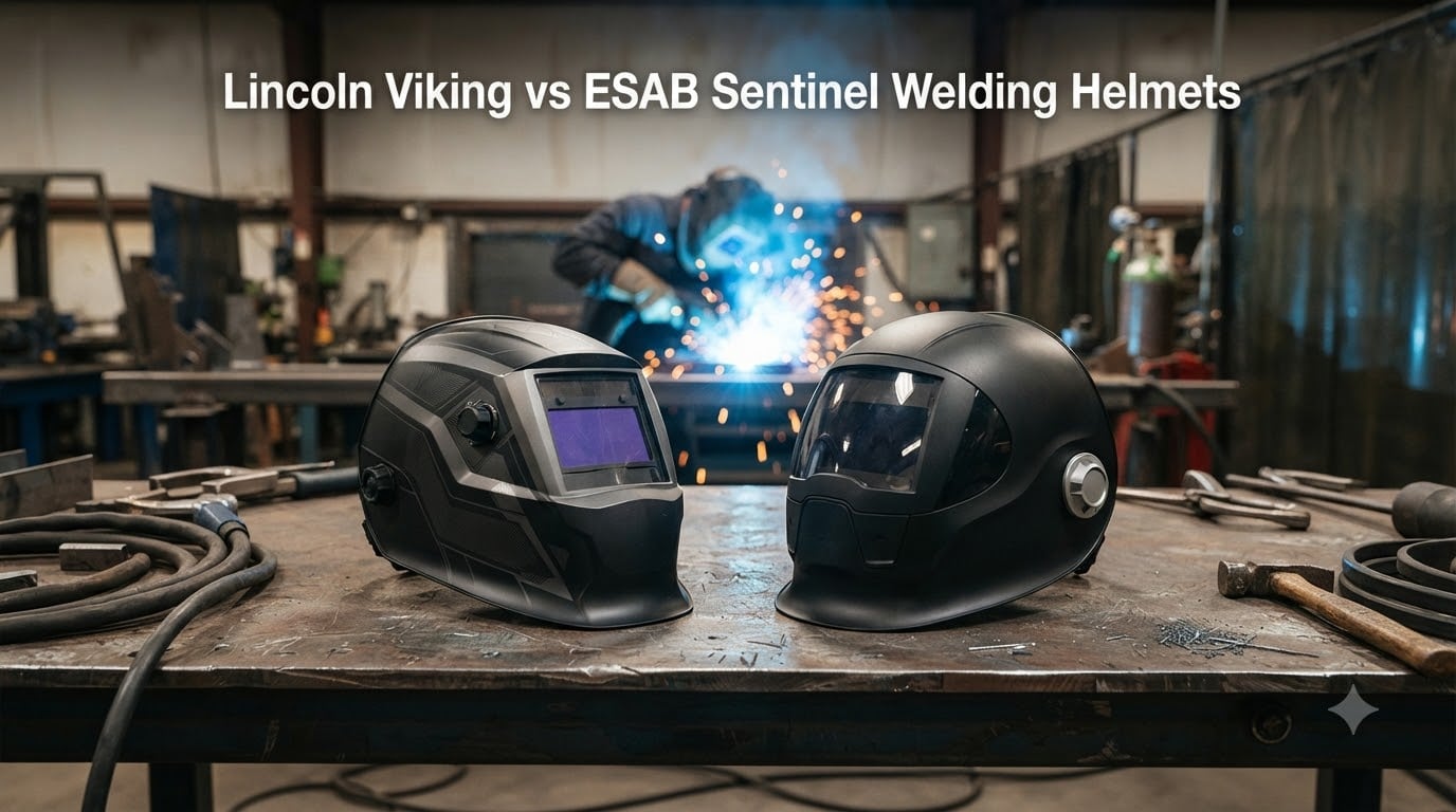 Lincoln Viking vs ESAB Sentinel Welding Helmets