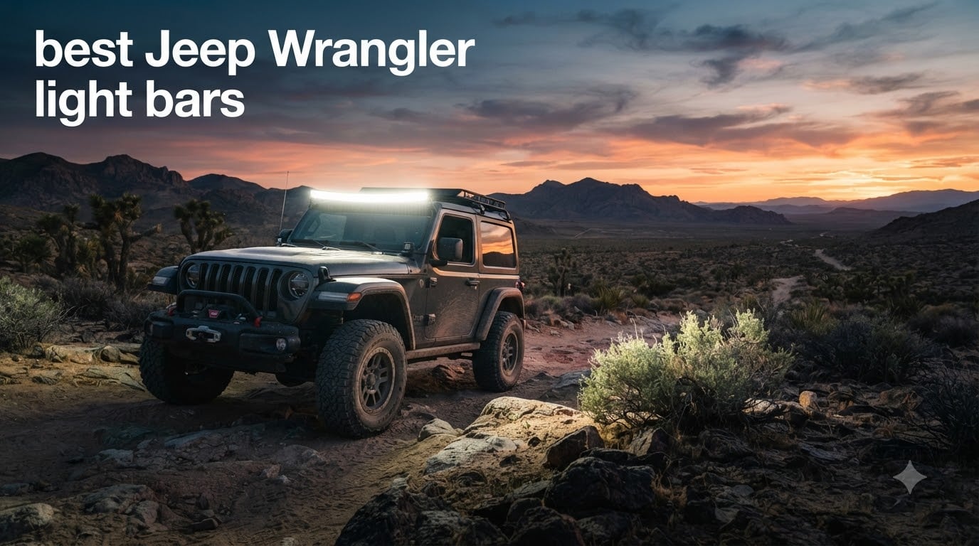 best Jeep Wrangler light bars