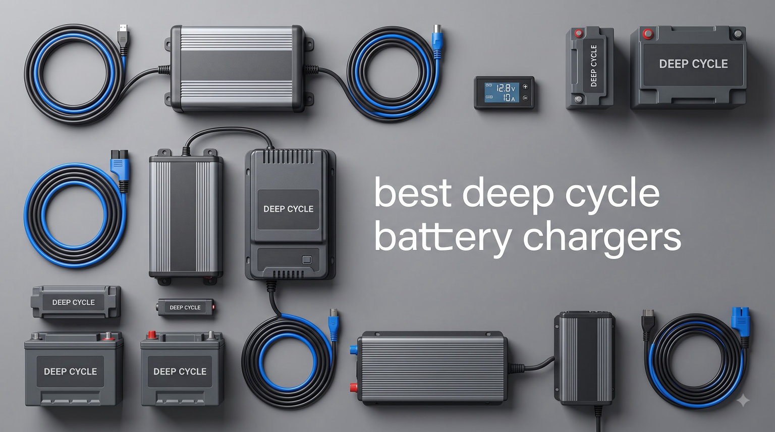 best deep cycle battery chargers