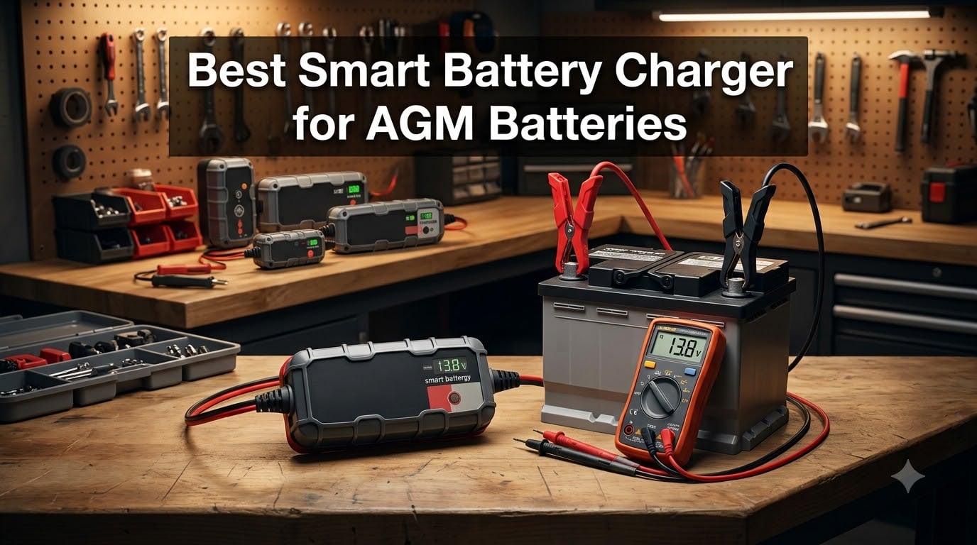 Best Smart Battery Charger for AGM Batteries