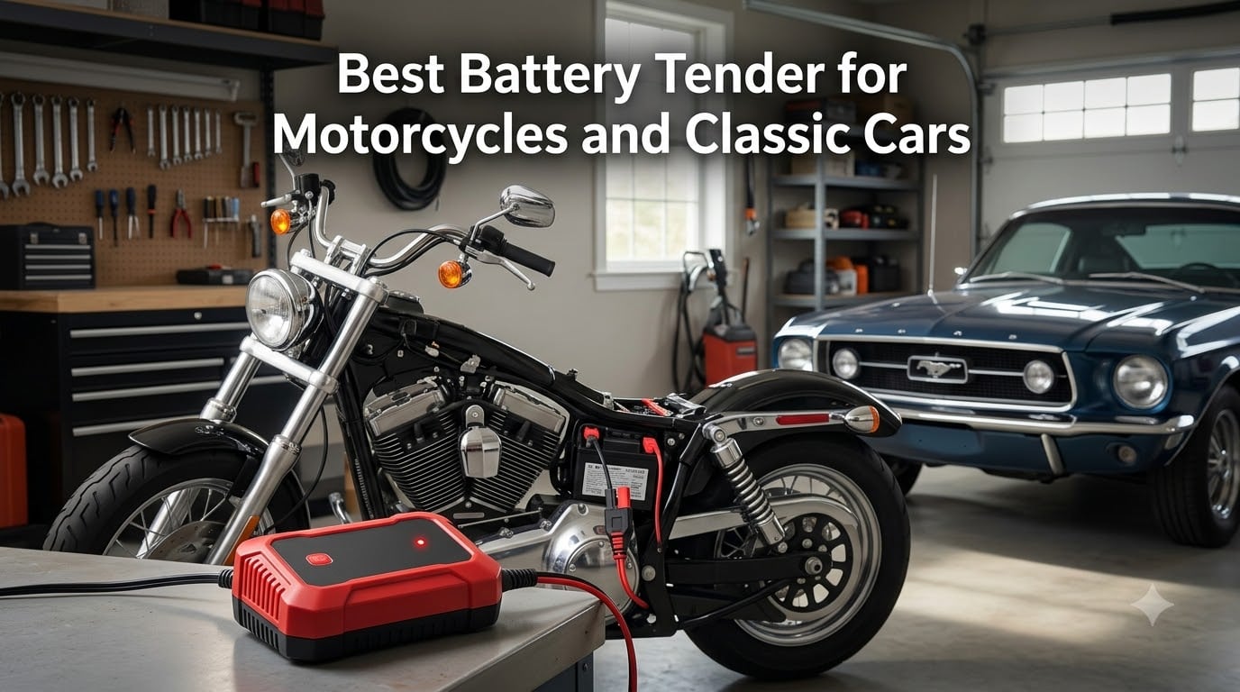 Best Battery Tender for Motorcycles and Classic Cars