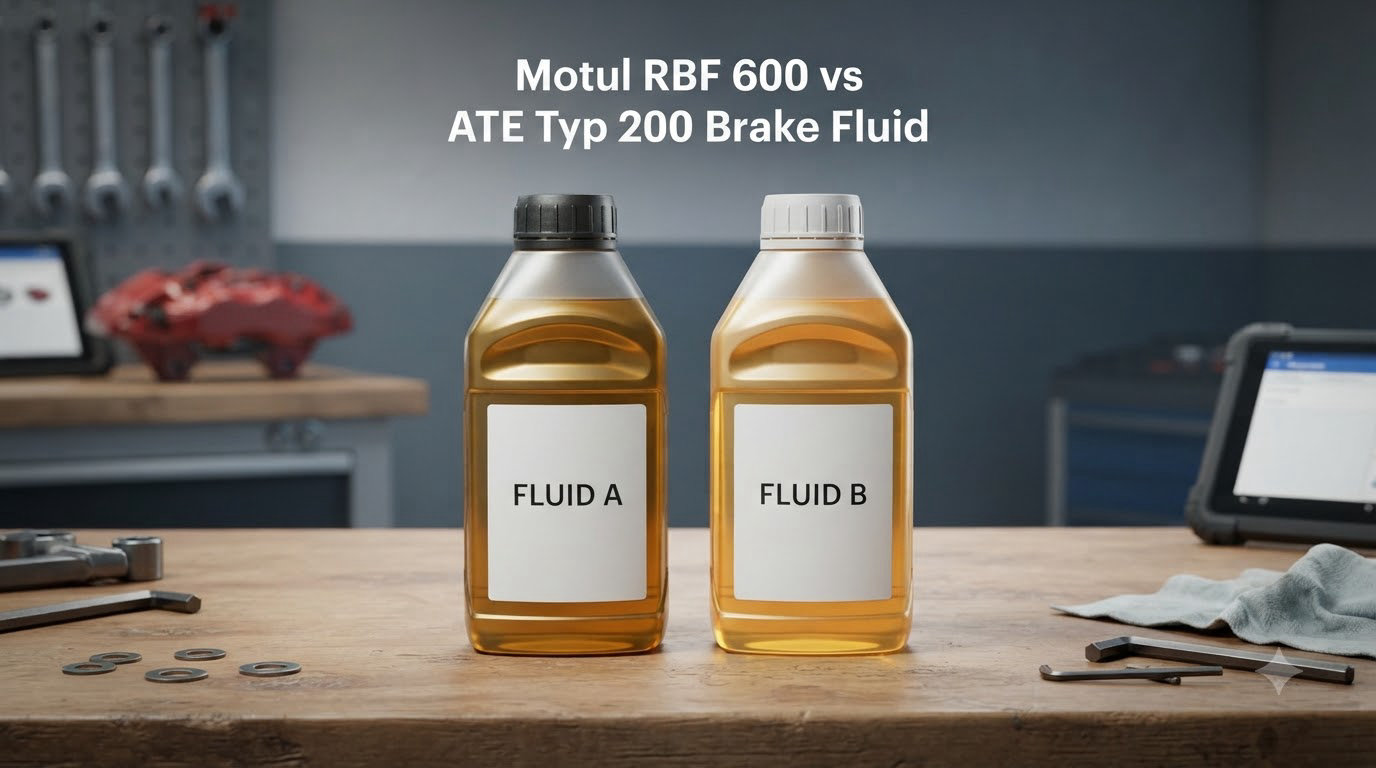 Motul RBF 600 vs ATE Typ 200 Brake Fluid