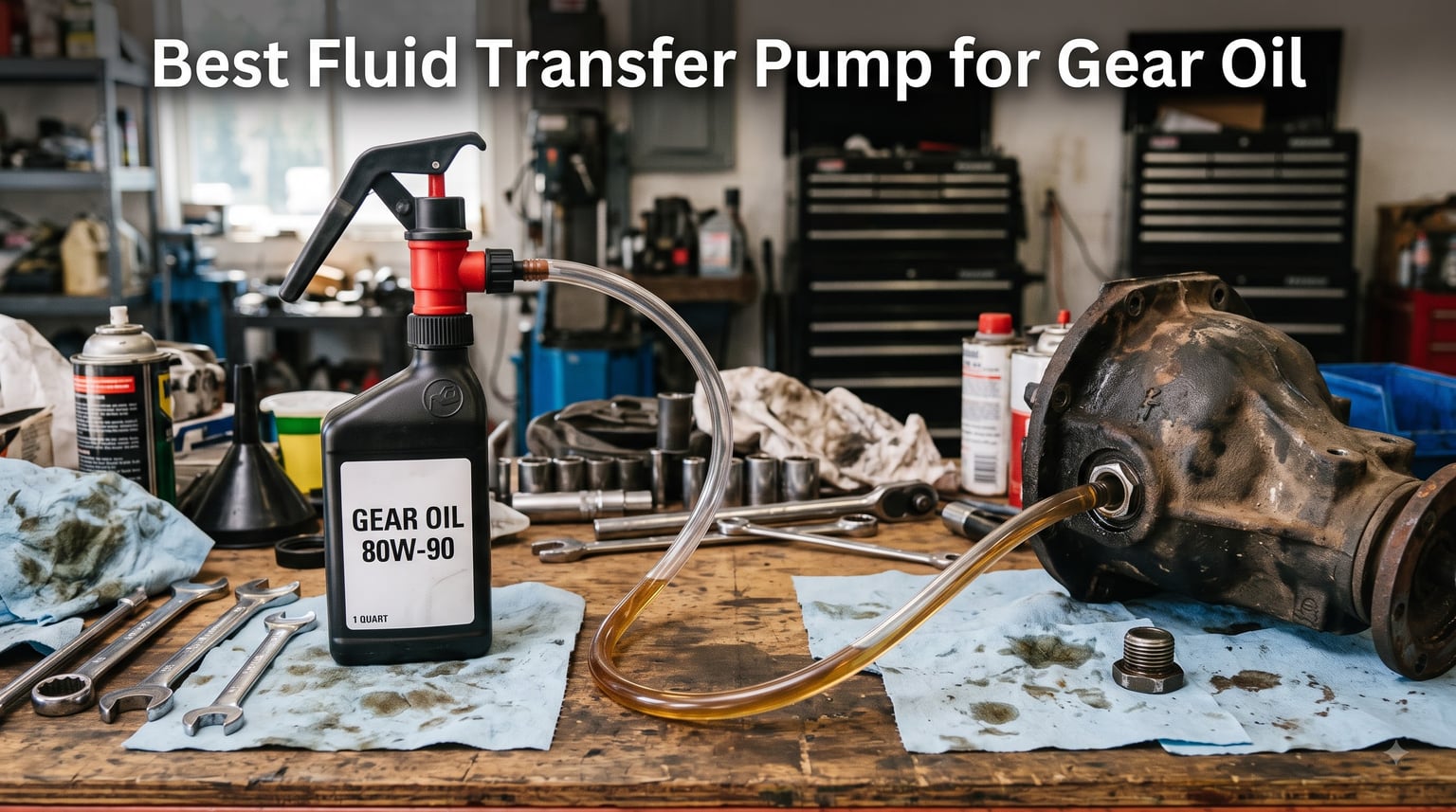 Best Fluid Transfer Pump for Gear Oil