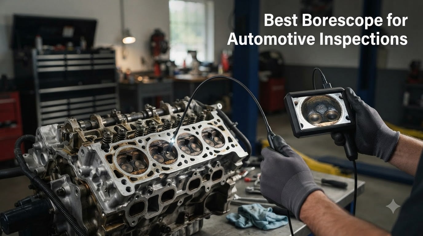 Best Borescope for Automotive Inspections
