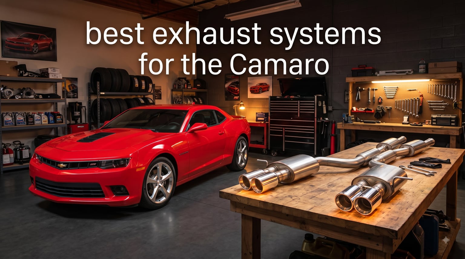 best exhaust systems for the Camaro