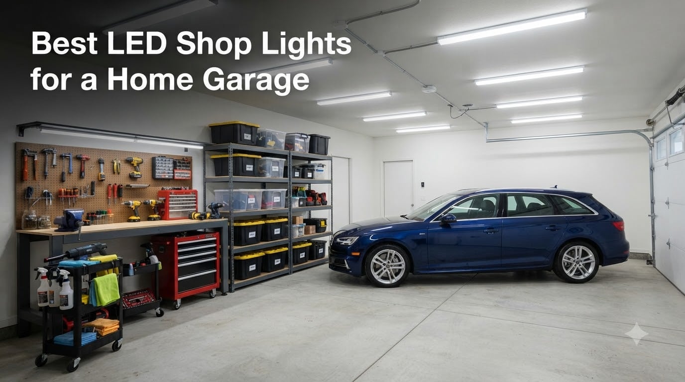 Best LED Shop Lights for a Home Garage