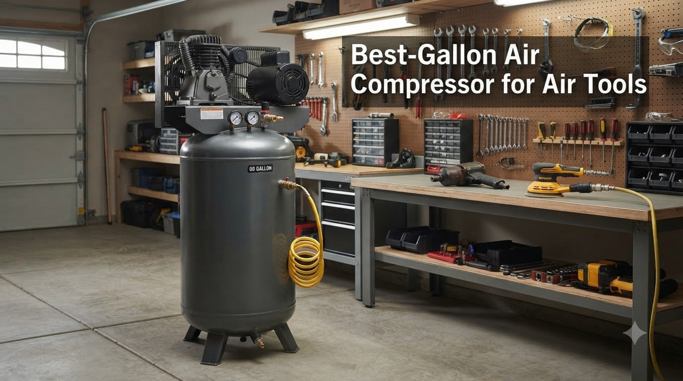 Best 60-Gallon Air Compressor for Air Tools