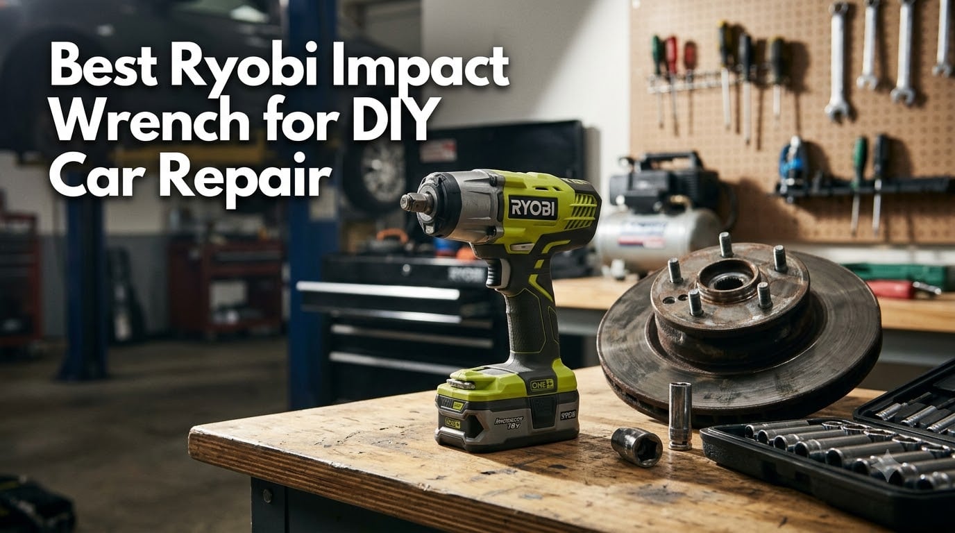Best Ryobi Impact Wrench for DIY Car Repair