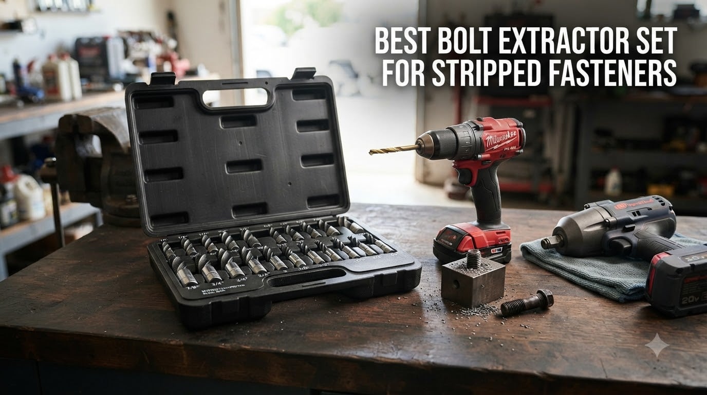 Best Bolt Extractor Set for Stripped Fasteners