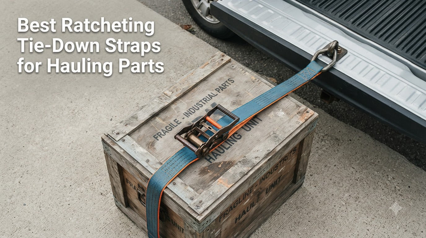 Best Ratcheting Tie-Down Straps for Hauling Parts