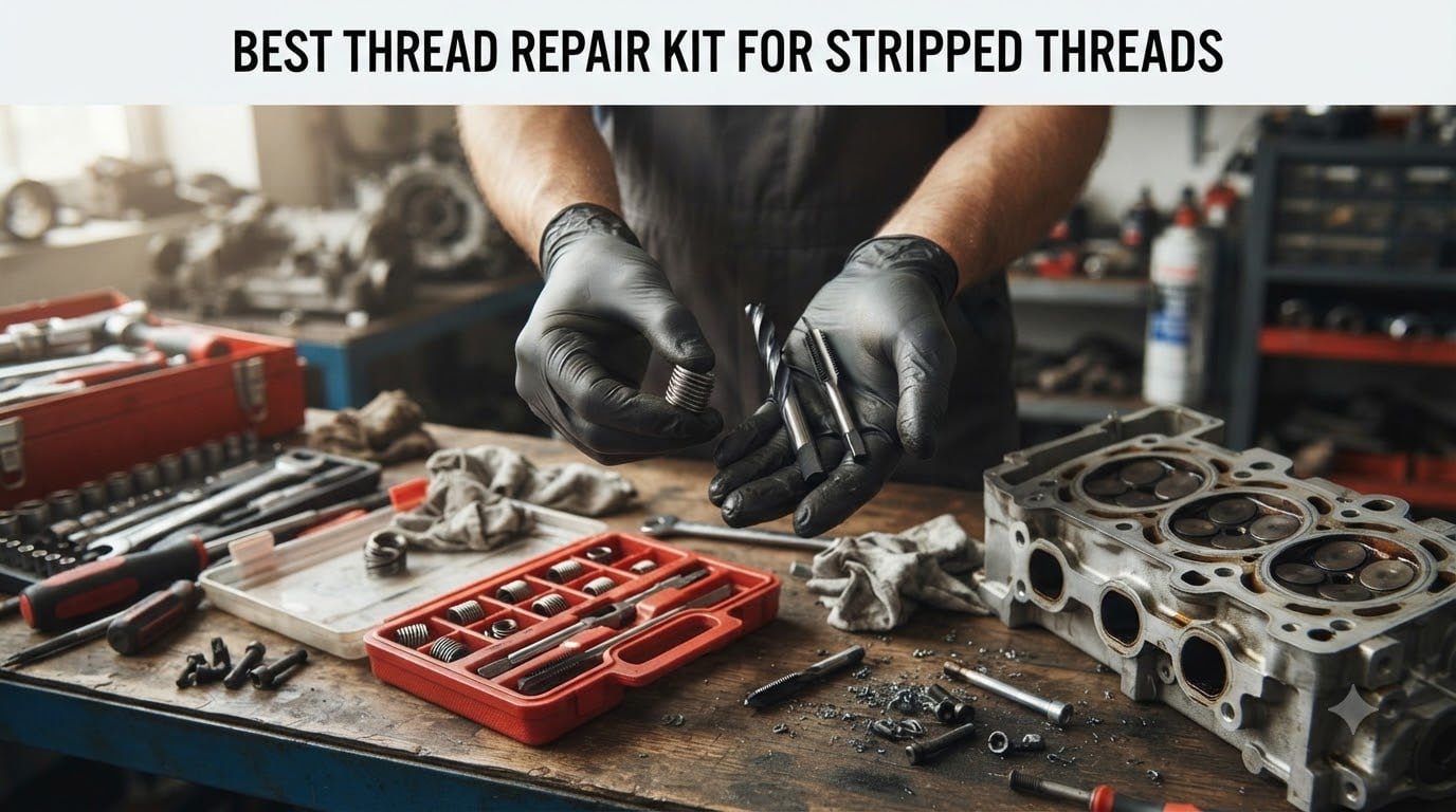 Best Thread Repair Kit for Stripped Threads