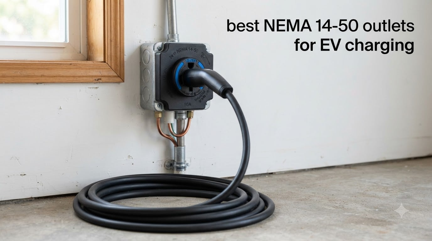 best NEMA 14-50 outlets for EV charging