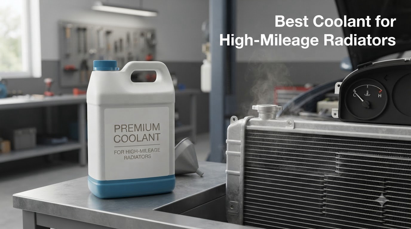 Best Coolant for High-Mileage Radiators
