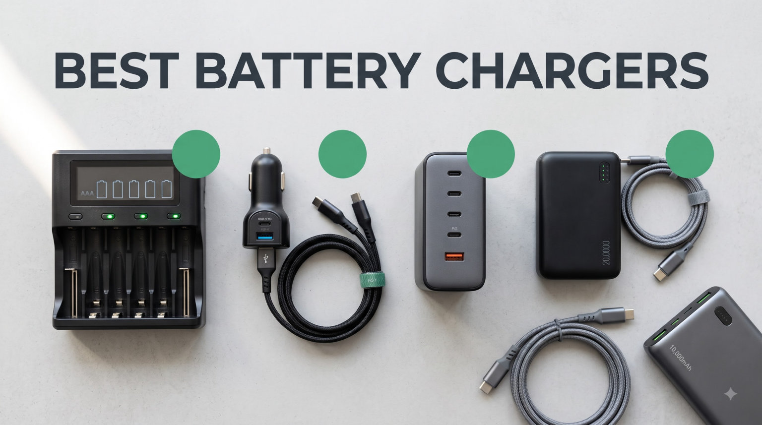 best battery chargers