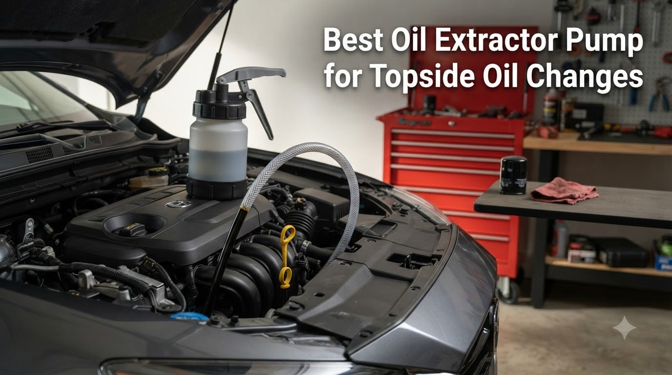 Best Oil Extractor Pump for Topside Oil Changes