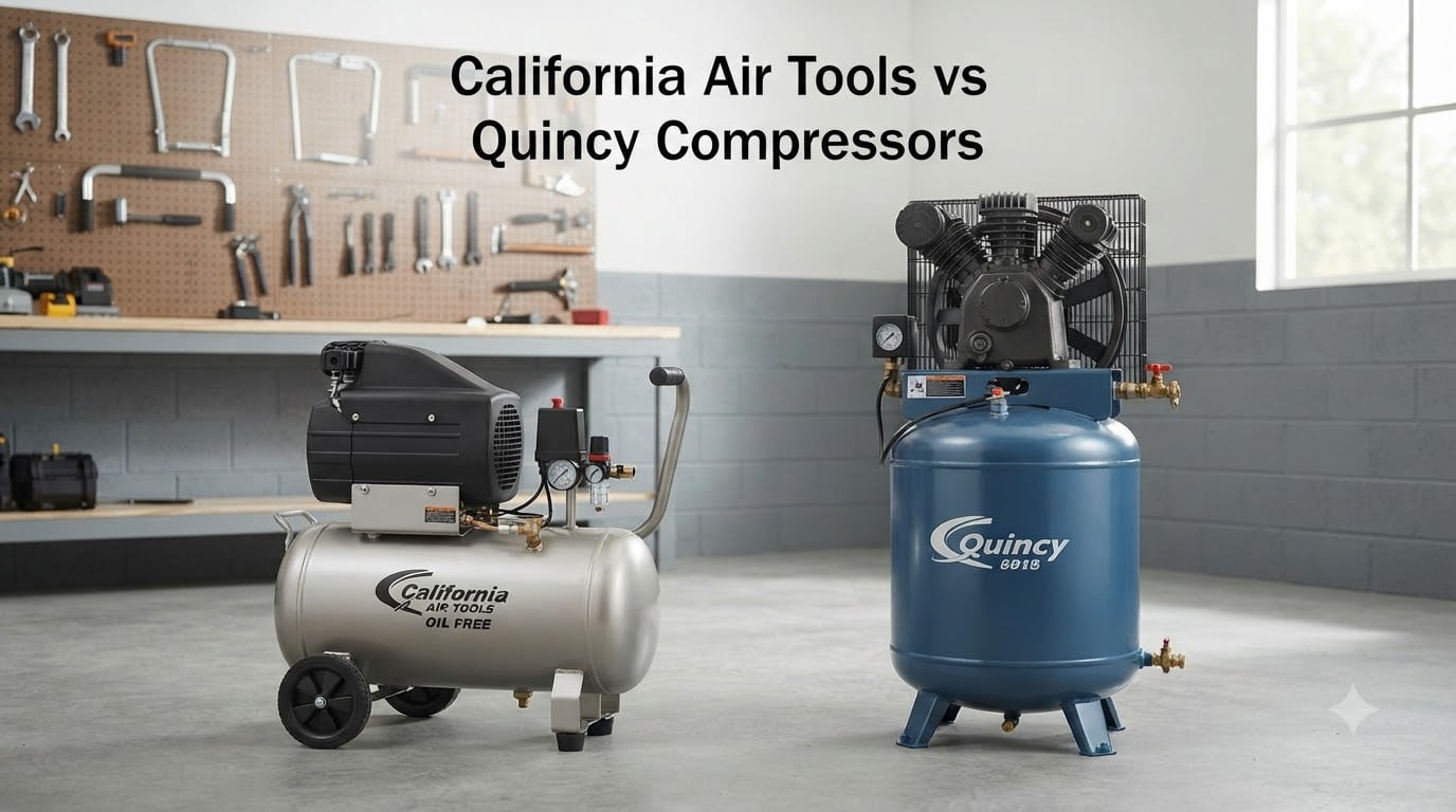 California Air Tools vs Quincy Compressors