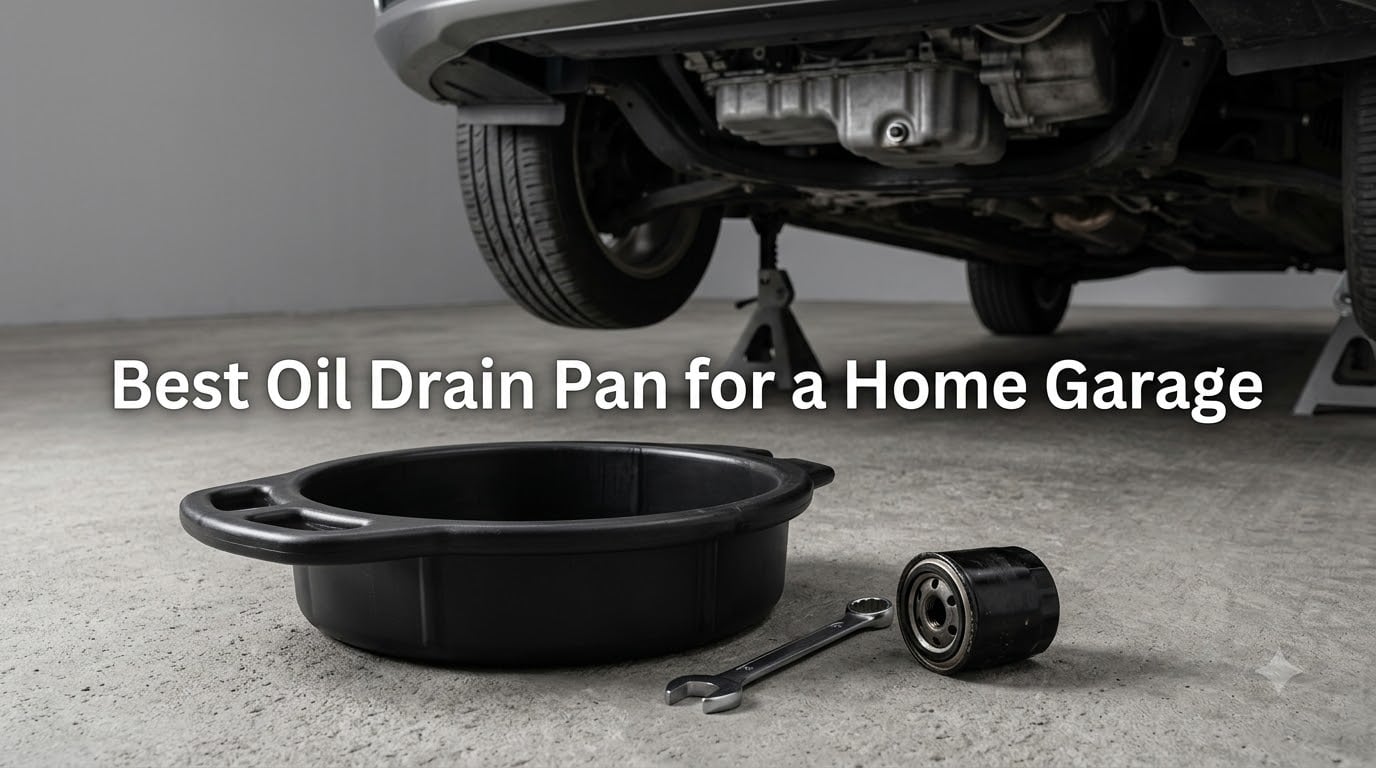 Best Oil Drain Pan for a Home Garage