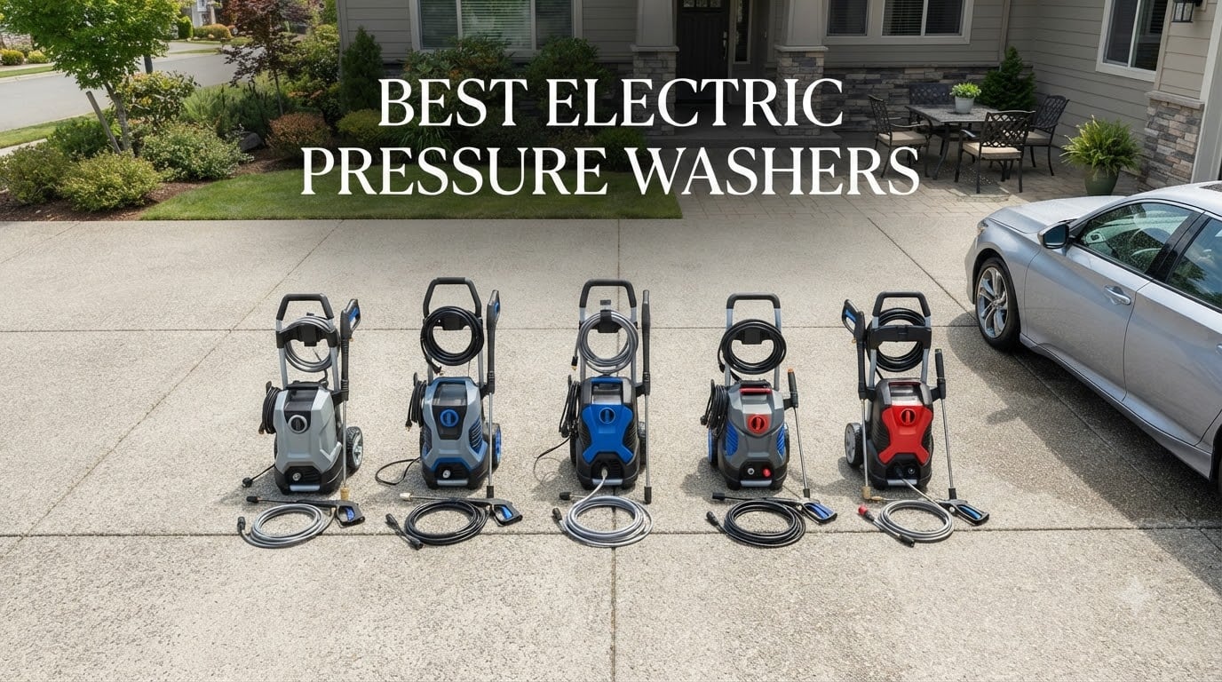 best electric pressure washers