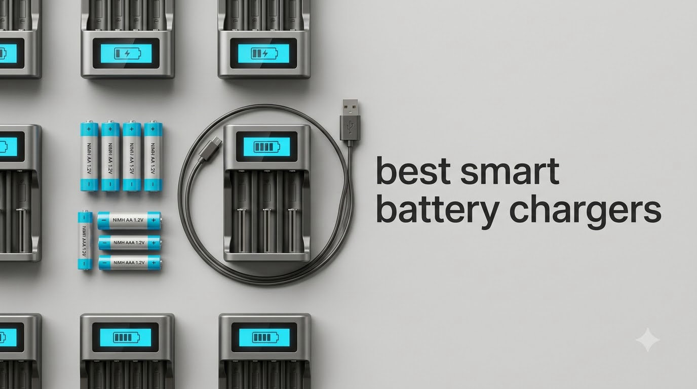 best smart battery chargers