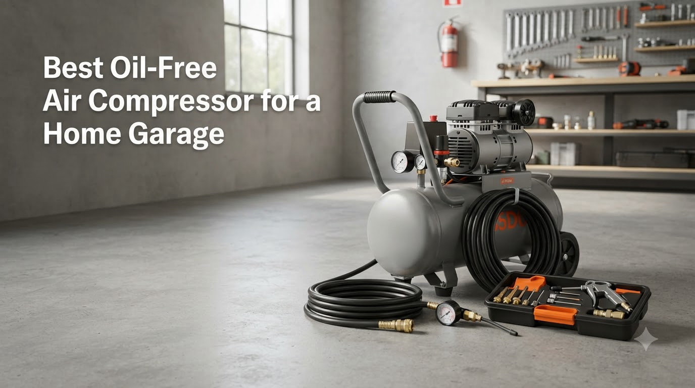 Best Oil-Free Air Compressor for a Home Garage