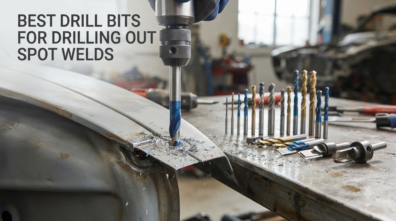 Best Drill Bits for Drilling Out Spot Welds