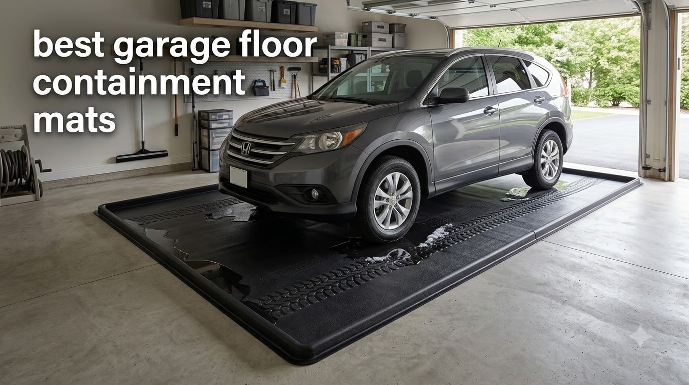 best garage floor containment mats