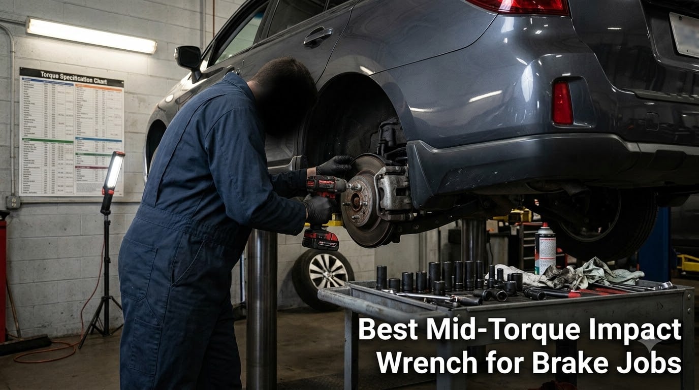 Best Mid-Torque Impact Wrench for Brake Jobs