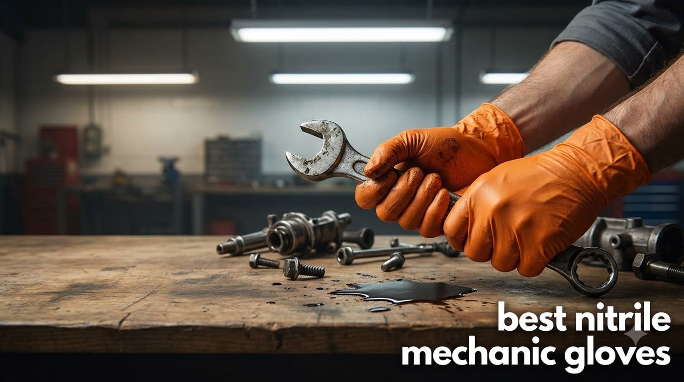 best nitrile mechanic gloves