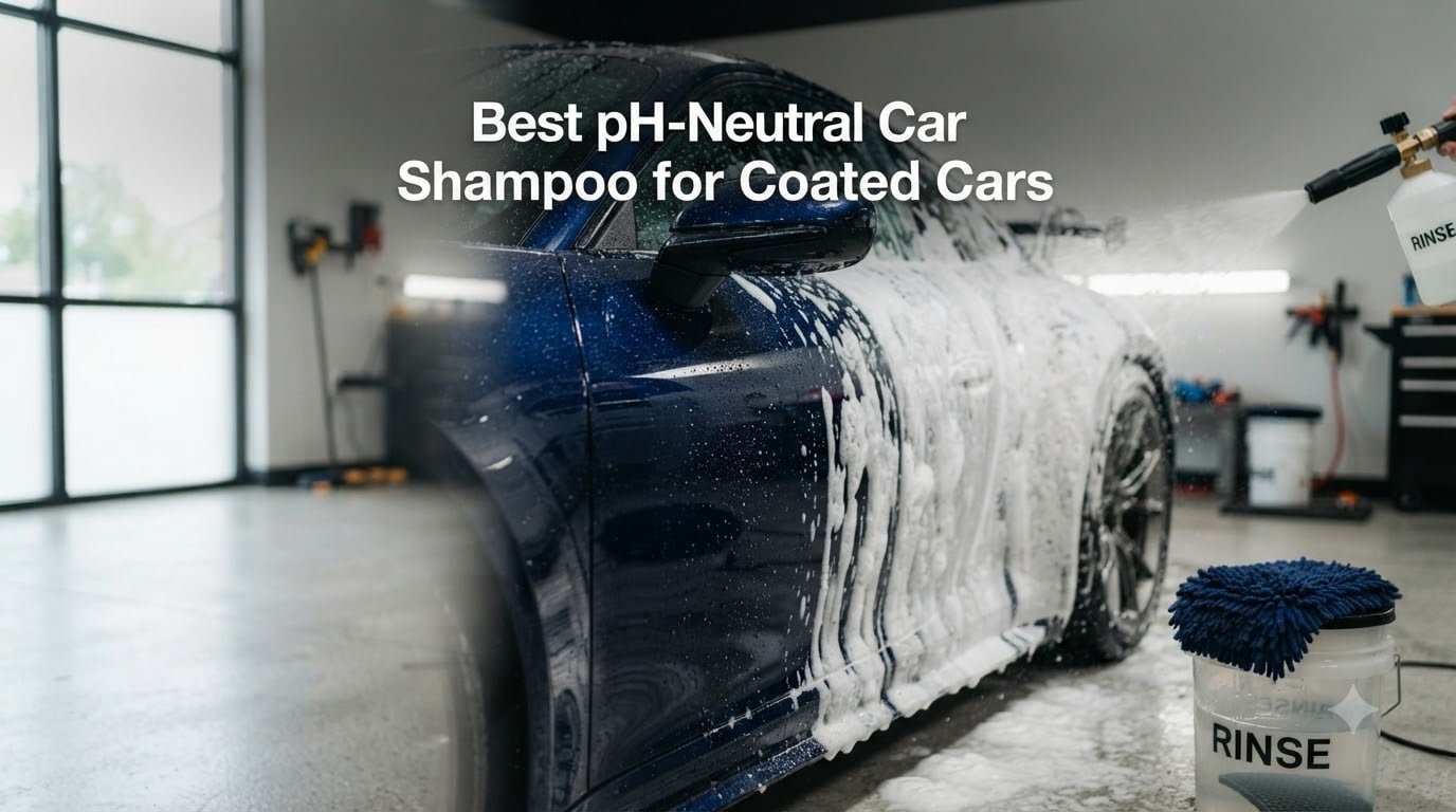 Best pH-Neutral Car Shampoo for Coated Cars