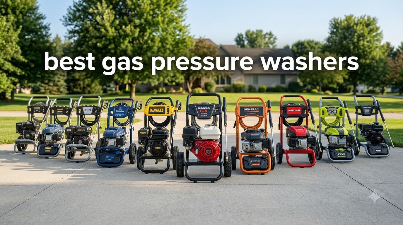 best gas pressure washers