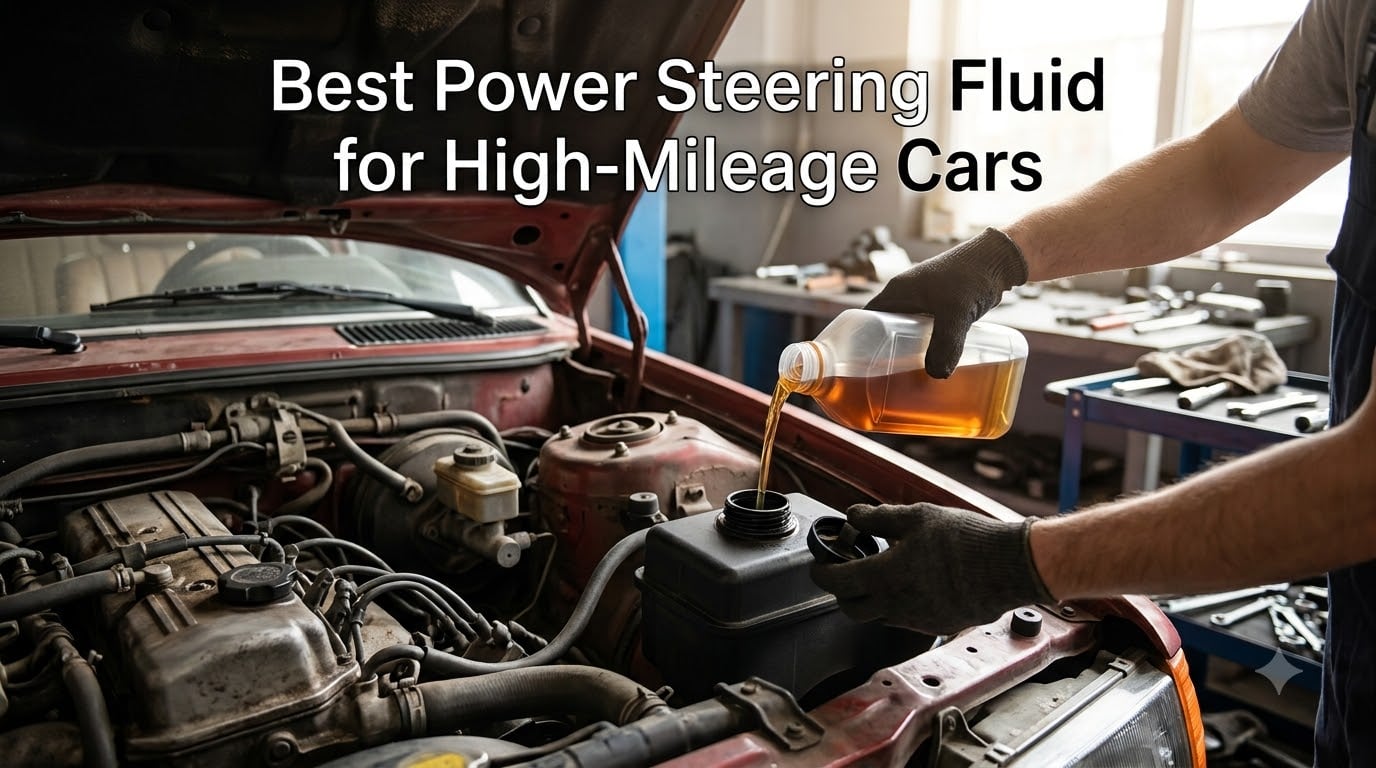 Best Power Steering Fluid for High-Mileage Cars