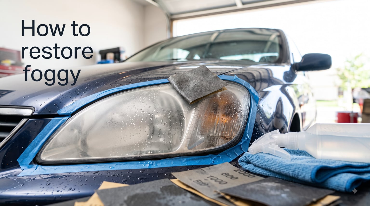 How to restore foggy