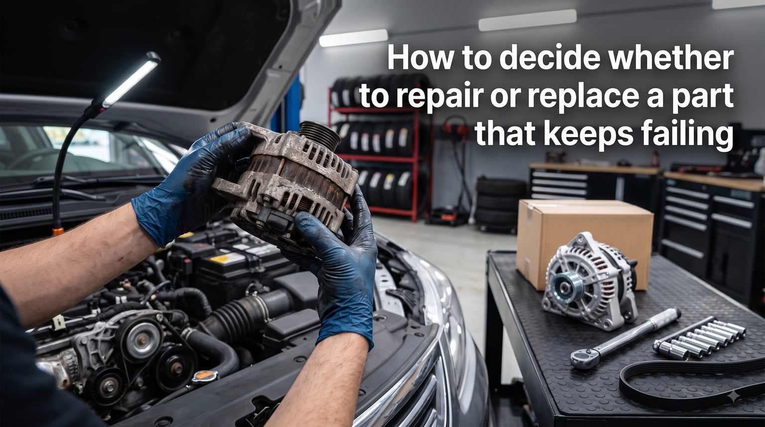 How to decide whether to repair or replace a part that keeps failing