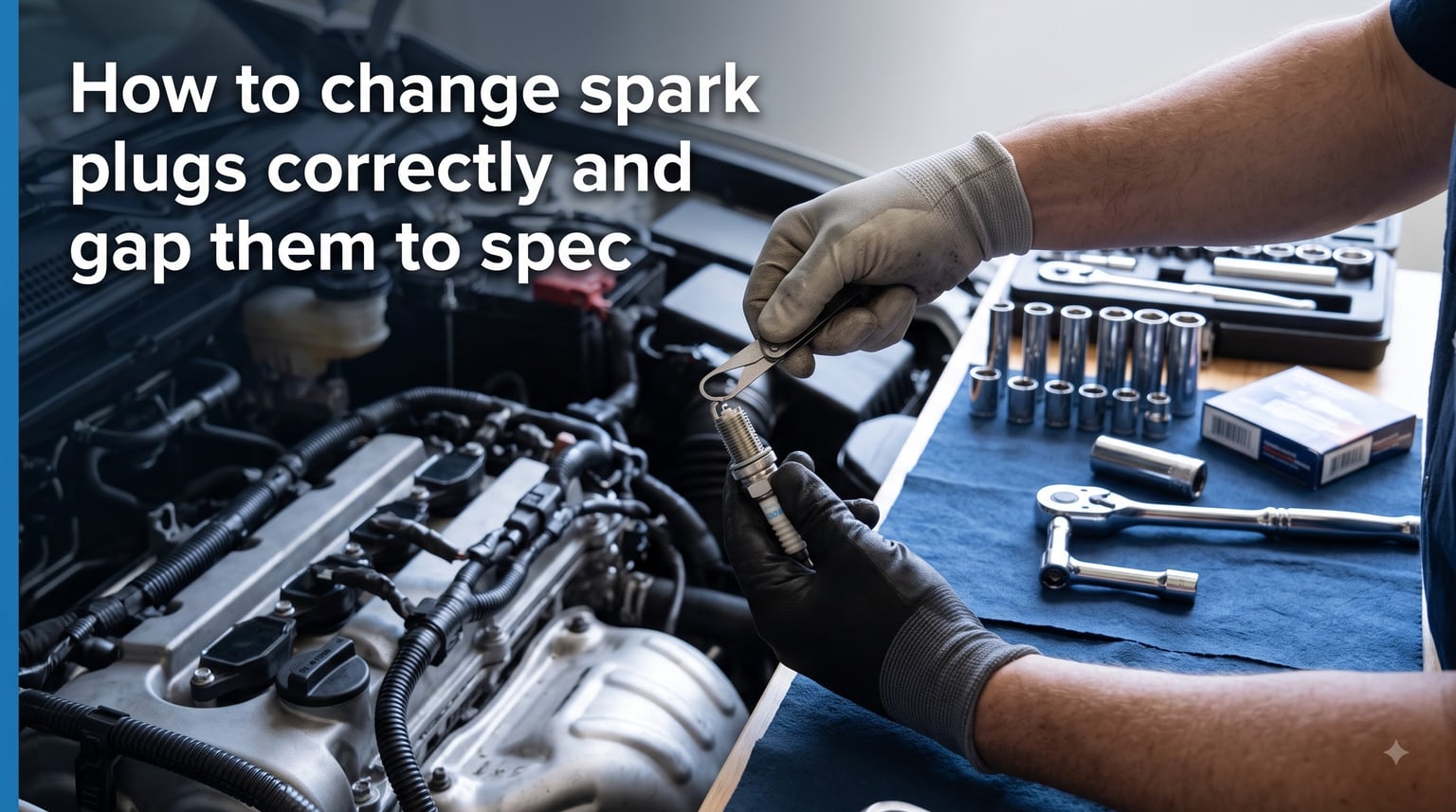 How to change spark plugs correctly and gap them to spec
