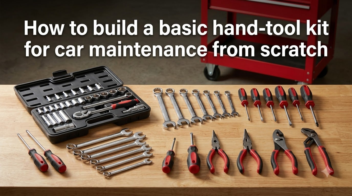 How to build a basic hand-tool kit for car maintenance from scratch