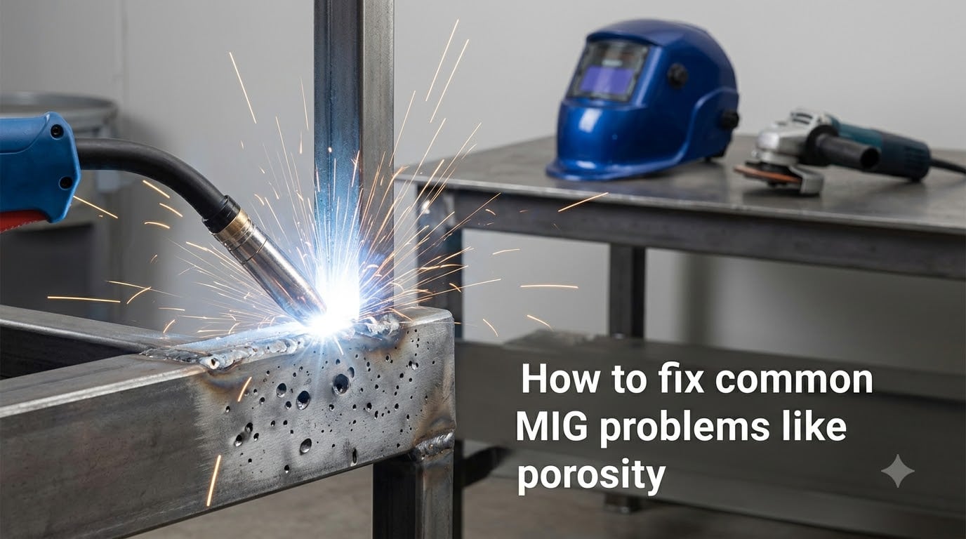 How to fix common MIG problems like porosity