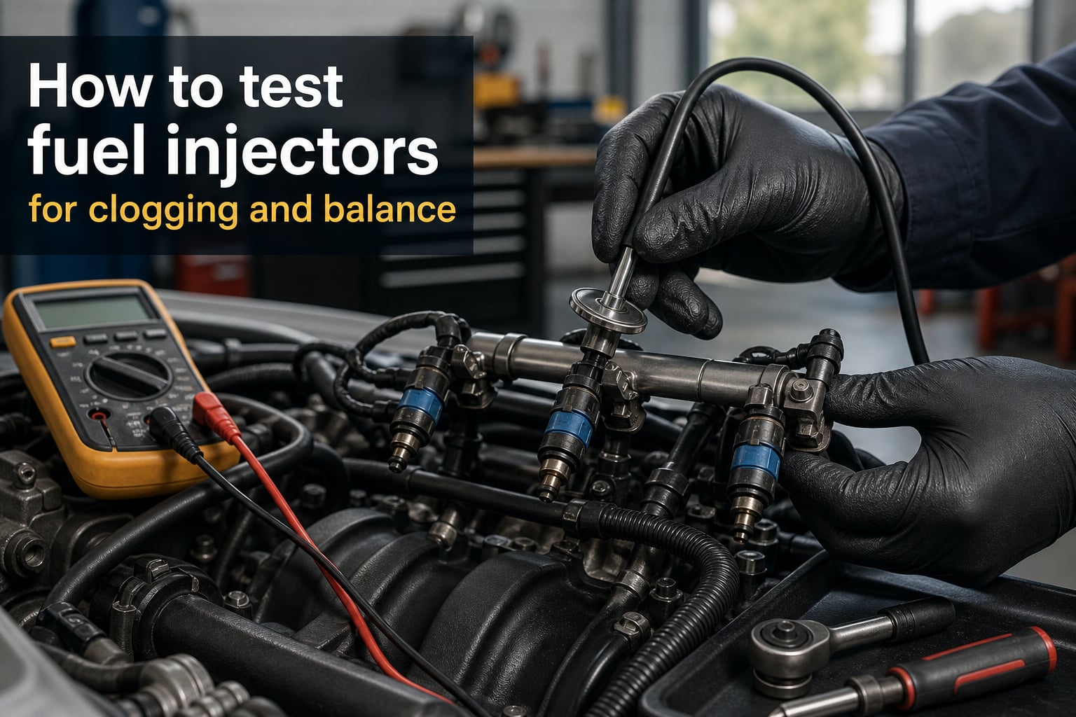 How to test fuel injectors for clogging and balance