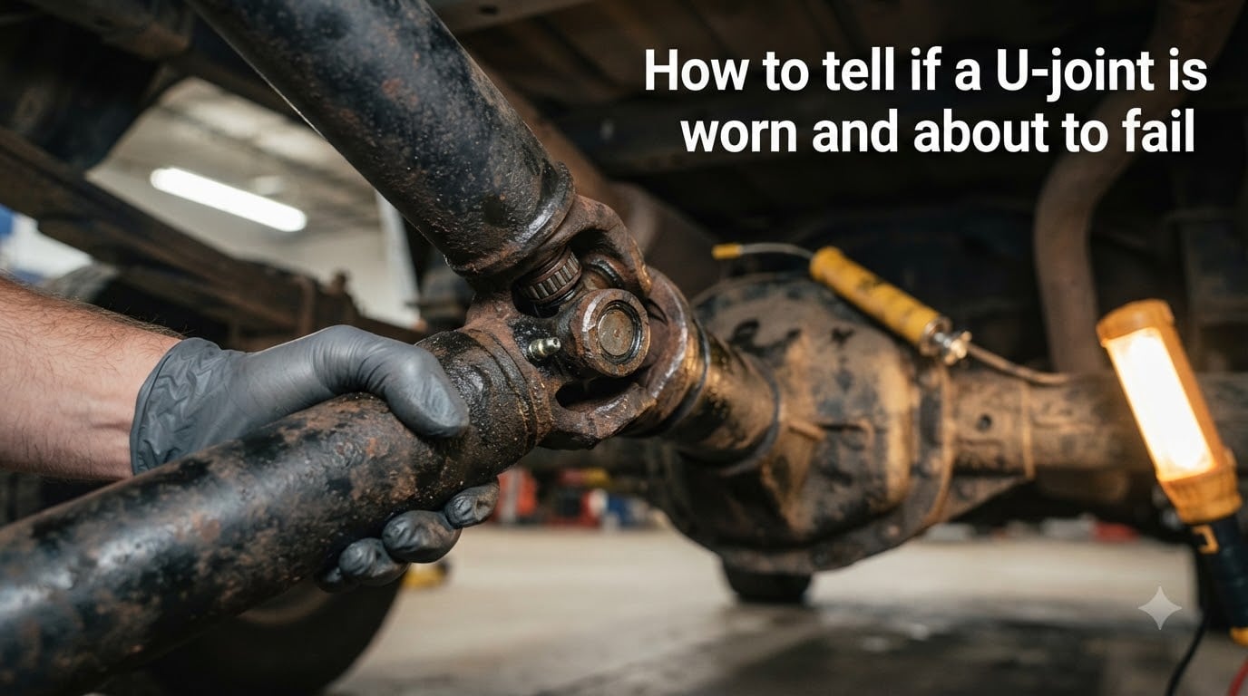 How to tell if a U-joint is worn and about to fail