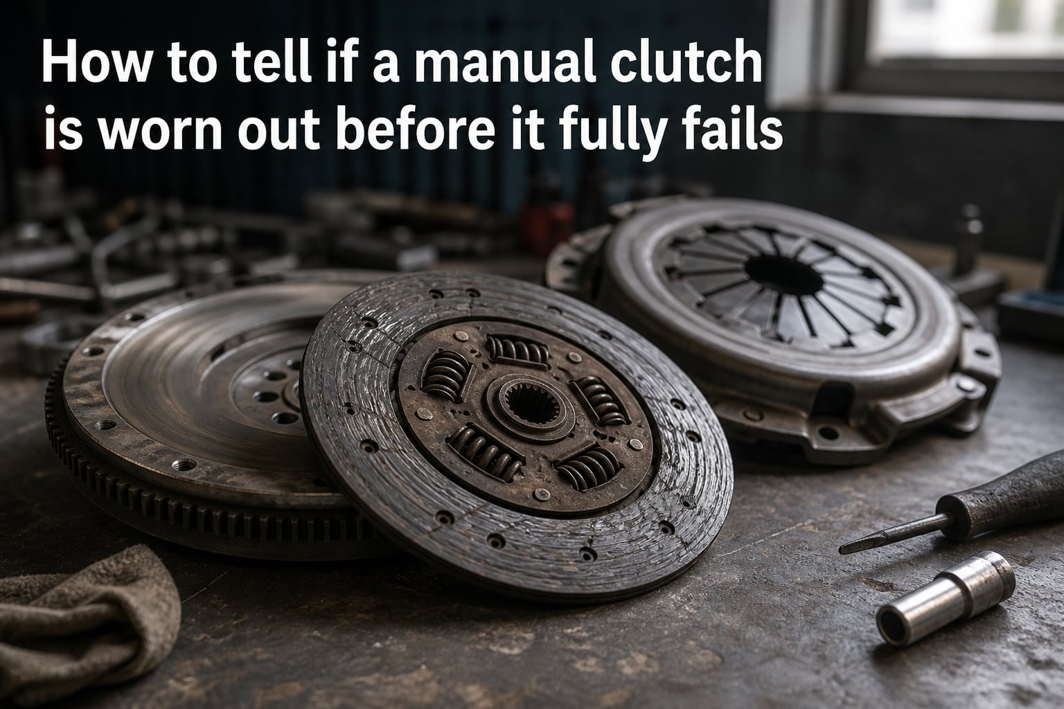 How to tell if a manual clutch is worn out before it fully fails