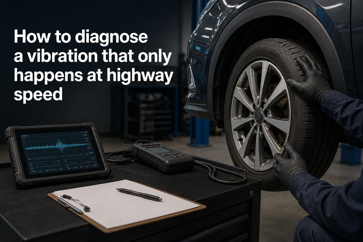 How to diagnose a vibration that only happens at highway speed
