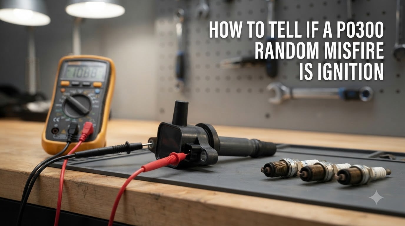 How to tell if a P0300 random misfire is ignition