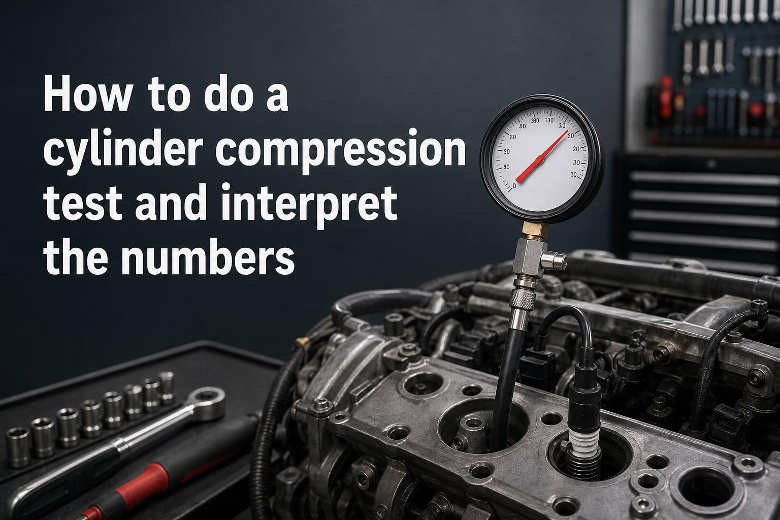 How to do a cylinder compression test and interpret the numbers